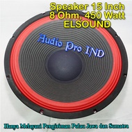 Woofer 15" Elsound FULLRANGE / Speaker Bass 15 in / Woofer Speker 15 Inch / Speker Elsound 15 " Louspeker