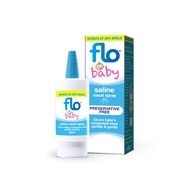 Flo baby saline nasal spray 15mL (Presertive free) Exp April 2026