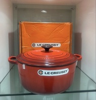 全新現貨Le Creuset 26cm 經典圓形鑄鐵鍋 原價＄35xx 銅鑼灣交收