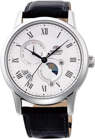 Orient SUN&amp;MOON automatic men's watch white silver FAC00009N0