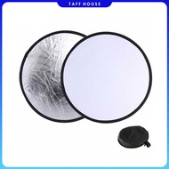 CAHAYA TaffSTUDIO 2-in-1 Foldable 30cm Studio Photography Light Reflector - TF-30