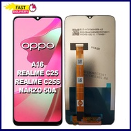 LCD OPPO A16 Original fullset Asli TouchScreen