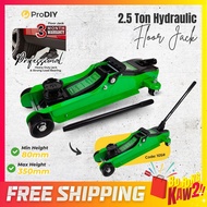 Heavy Duty 2.5 Ton Hydraulic Floor Jack 80mm - 350mm High Auto Repair Tools Car Jack Garage Jack Ker
