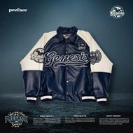 TERMURAH PREFACE CHAPTER 7 :"GENESIS Varsity Leather Jacket" READY