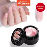 Aillsa 15g Nail Extension Gel Light Pink Builder Extend Nail Enhancement UV Gel for Beginner & Profe