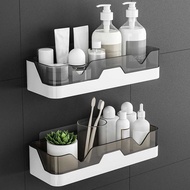 SAMPO Hanging Shampoo Soap Rack Bathroom Organizer Storage Rack | Nail-Free Wall-Mounted Hanging She