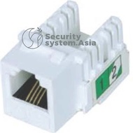 MJ-CAT3 - KEYSTONE RJ11 6P4C WIRE TELEPHONE DATA CONNECTOR MODULAR JACK