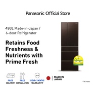 Panasonic Premium MIJ Made In Japan 6-Door Refrigerator NR-F503GT-TS
