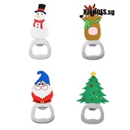 (XJSHOES.sg)Christmas Styling Home Beer Bottle Opener