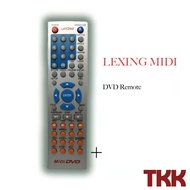 Lexing MIDI DVD Player Remote Control