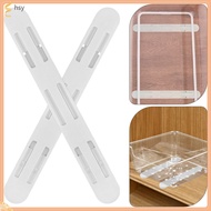 4 Pcs Drawer Adhesive Bin Slider ABS Sliders Cabinet Guide Rail  huyisheng
