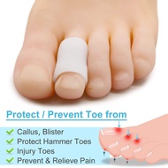 2PCS Silicone Toe Protectors to Cushion Toe Blister