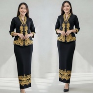 SET KEBAYA SKIRT ULU MODEN ETNIK BORNEO
