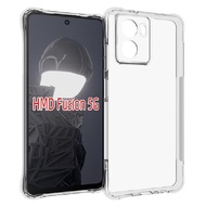 Slim Clear For HMD Fusion Case Silicone Transparent HMD Skyline Soft Back Cover