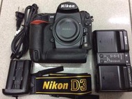 [保固一年] [ 高雄明豐] NIKON D3 公司貨 FX 全片幅 便宜賣 d3s d4 d5 d850 d800