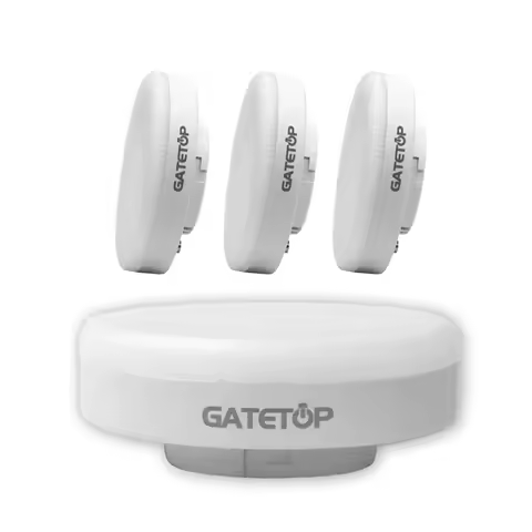 3pcs GX53 Bulb LED Spotlight High Lumen Light Grille Light AC110V 240V No Flickering 100LM/W Warm Wh