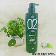 Korea AMOS AMOS 02 New Green Tea Oil Control Anti-Hair Loss Shampoo Scalp Hair Mask Anti-Hair Loss E
