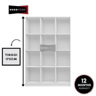 [175CM Tinggi] EsseHome 12 Box Book Shelf Book Rack Rak Buku Divider Cabinet with 12 Compartments 12