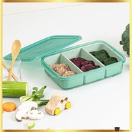 EASY&FREE WaveKeep Cube Food Storage Container – 3-Compartment / 6-Compartment Option