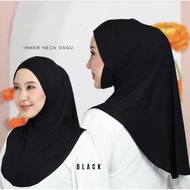 ALANA INNER NECK DAGU | KAIN PREMIUM VISCOSE COTTON | ANTI PEKAK & ANTI TEMBAM Hijab