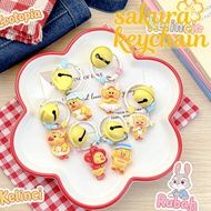 GANTUNGAN YELLOW DUCK KEY RING UPSET DUCK KEYRING UGLY DUCK