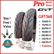 TAYAR GRT368 TUBELESS TYRE PIRELLI ROSSO SPORT GRT 368 LC135 LAGENDA FZ150 Y15 Y16 RS150 RSX EX5 WAV