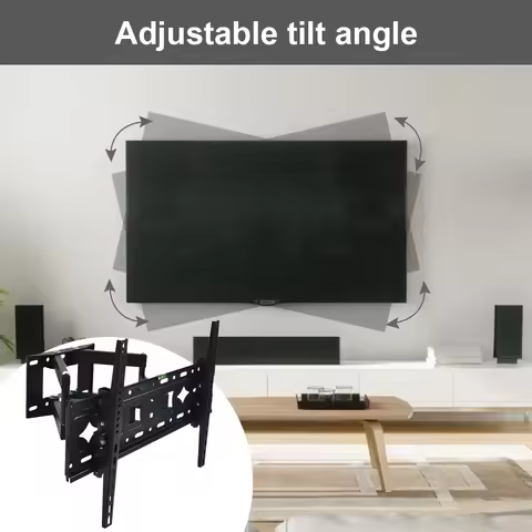 Plasma TV Mount Tilt TV Stand Holder Frame Load Up To 45/50kg Universal TV Bracket for 26-85 Inch Pl
