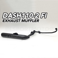 HONDA DASH110-2 FI EXHAUST MUFFLER (STANDARD) EKZOS PIPE DASH 2 FI DASH2 FI DASH1102FI