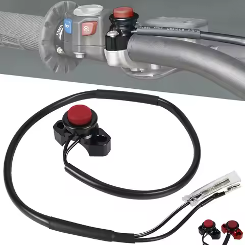 For Brembo KTM Husqvarna Universal Dirt Bike Stop Start Kill Switch Button for Honda Kawasaki Suzuki