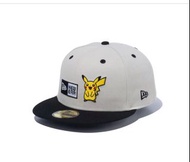 New Era Japan x Pokemon Pikachu 59Fifty 日本發售任天堂寶可夢皮卡丘全封帽