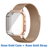 ✨ในไทย พร้อมส่ง✨สาย + เคส 2in1 สาย For Garmin Venu sq 2 เคส นาฬิกา สมาร์ทวอทช์ วัสดุ สแตนเลสสตีล สาย