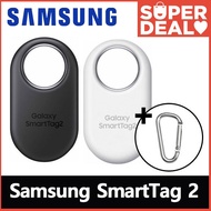 [Freegift Clip] SAMSUNG Galaxy Smart Tag 2 EI-T5600 Black White Smart Tag GPS Locator Tracking Devic
