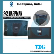 2 UNITS - HARPMAN (KULAI) 10’’ KARAOKE SPEAKER (KS450) 10 INCH SPEAKER + 2 TWEETER