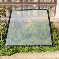 Balcony Window Transparent Rain Shed Cloth Succulents Heat Preservation Anti-freeze Anti-bird Thick Plastic Film Windshield