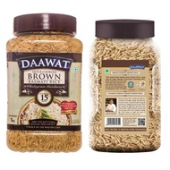 Daawat Brown Basmati Rice 1kg Jar – Aromatic & Nutritious