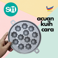 Acuan Aluminium Tebal kuih cara / kuih bahulu aneka saiz dan bentuk