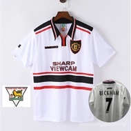1998-1999 Manchester United away jersey.#BECKHAM S-2XL