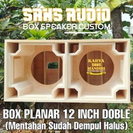 Box speaker planar 12 inch doble