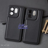 Infinix Hot 50I Case Pro Leather Black Infinix Hot 50I