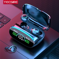 Tecsire Bluetooth Earphone Wireless Earbuds TWS Gaming Headset Hifi Bass Stereo Touch Control with Microphone