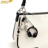[DEMO3] Headphone Charms, Hanging Bag Decoration Music Headphone Bag Charms, Y2K Backpack Pendant