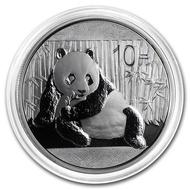 2015 China Chinese Panda 1 oz .999 Silver Coin BU 1oz