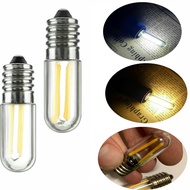 ERANPO Dimmable COB Bulbs Mini E14 E12 LED Fridge Freezer Filament Light 1W 2W 4W Lamp Warm / Cold White Lamps Lighting