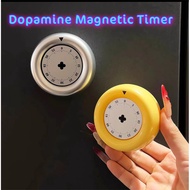 Dopamine Magnetic Mechanical Timer | Kitchen Cooking Study Time Management Alarm Reminder