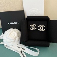 Chanel 夾耳環🇯🇵大classic logo clip on earrings