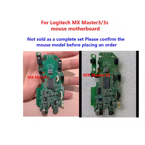 Original PCB accessories For Logitech MX Master3/3s mouse motherboard MX Master3/3s mouse repair par