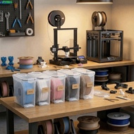 PYXIS 3D Printing Filament Container, Waterproof Airtight 3D Printing Filament Storage Box, Dustproo