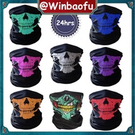 【Ship within 10hrs】Skull Face Mask Seamless Balaclava Mask Headwear Scarf for Dust Wind Sun Protecti