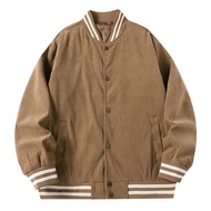 High Quality Men's Baseball Jacket Windproof Warm Men's Outdoor Sports Baseball Jacket