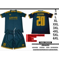 Jumbo futsal jersey 7XL, 8XL, 9XL, 10XL football jersey free costume name, number, sponsor, super ju